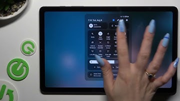 How to Turn On/Off Auto-Rotation Screen on SAMSUNG Galaxy Tab S6 Lite – Display Settings