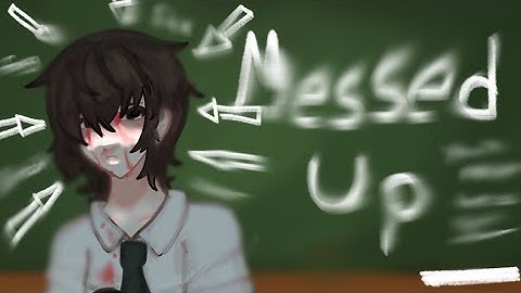 Pt 2 [ 🐈‍⬛🏫 Messed Up ] OC lore video // Mini movie // TW: sensitive topics