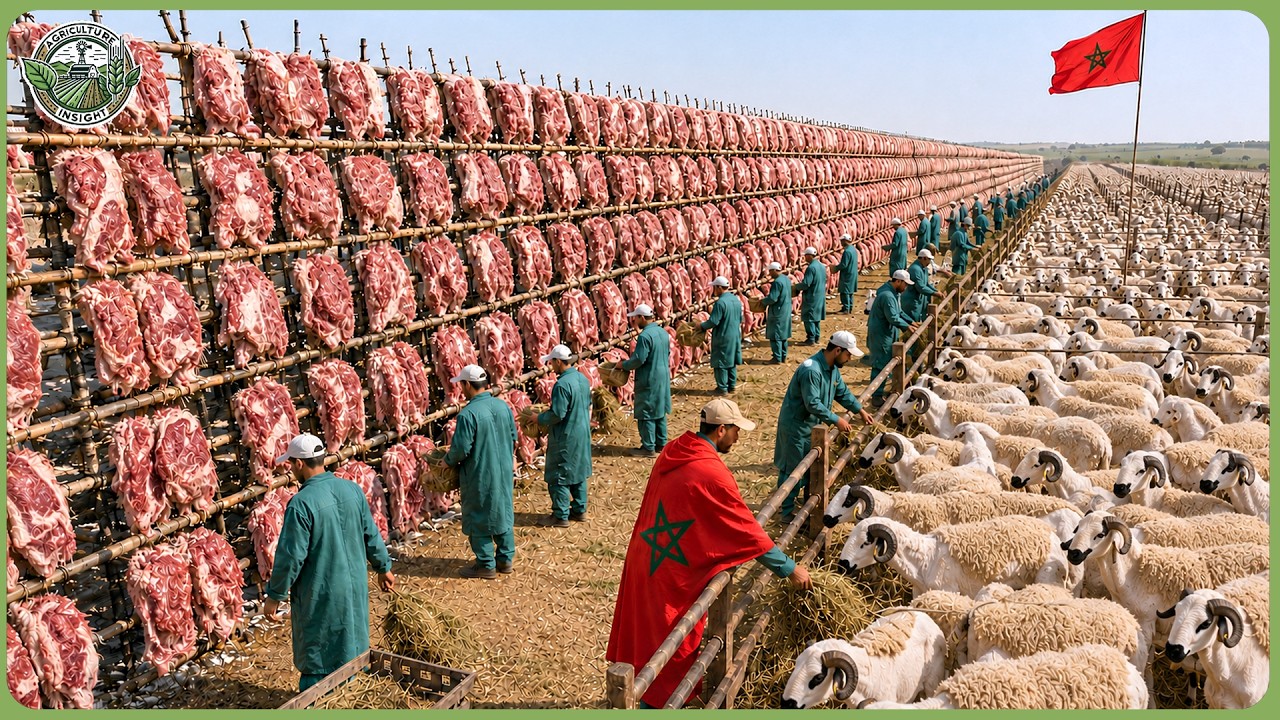 How Morocco Produces Millions of Tons of Crops on Arid Lands – Morocco’s Massive Modern Farming