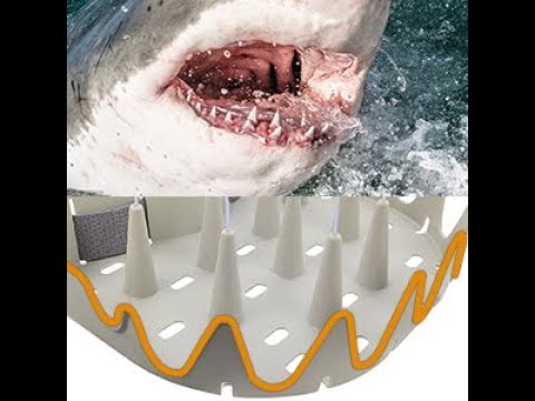 EUPHENG Shark Teeth Design Fly Fishing Stripping Basket 