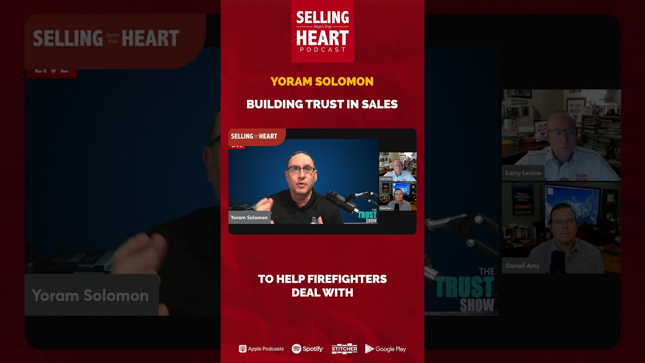 Building Trust in Sales with Yoram Solomon  #sellingtechniques Building Trust in Sales with Yoram Solomon  #sellingtechniques