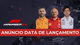 F1 MANAGER 24 ANÚNCIO DATA DE LANÇAMENTO