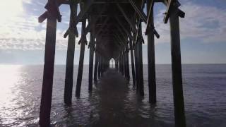 Surf City Pier at Surf City NC - DJI Mavic Pro 4K