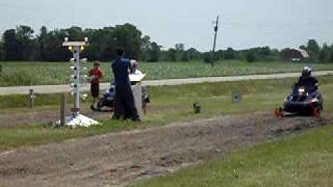 CJF Performance Grass Drags- Ski-Doo vs Polaris