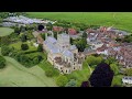 Tewkesbury Abbey and I almost crashed my drone.😮😮😮