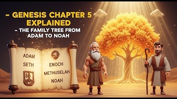 Genesis Chapter 5 Explained – The Family Tree from Adam to Noah | 3D Animated Bible