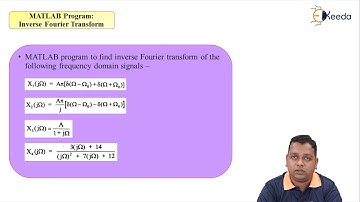 MATLAB Program Inverse Fourier Transform - Digital Spectrum - Advanced Digital Signal Processing