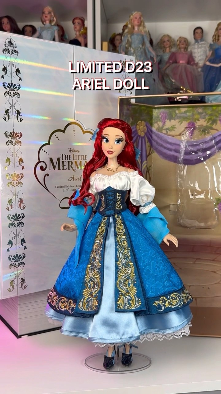 D23 ARIEL DOLL 2024 #disney #ariel #thelittlemermaid