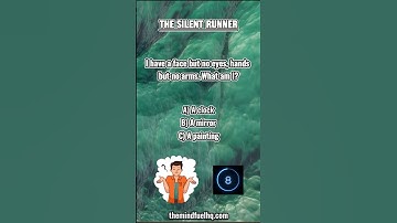 The Silent Runner, Can You Solve This Mind-Bending Riddle? #riddlechallenge  #quiz #brainteaser