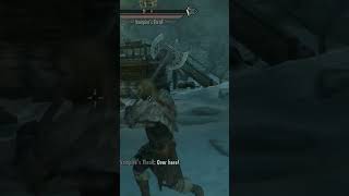 The Dawnguard Rune Axe after killing 500 vampires