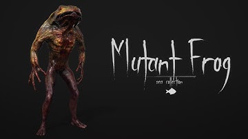 Mutant Frog | Sea Creatures Collection | Unreal Engine 4/5 (FAB) and Unity horror character