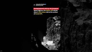 A 1KM Cliff… on a Comet! 😳🌌 #trending #viral #shorts