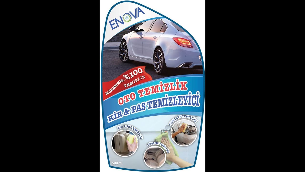 ENOVAlife Oto Kir Pas Temizlik Ürünü1 YouTube