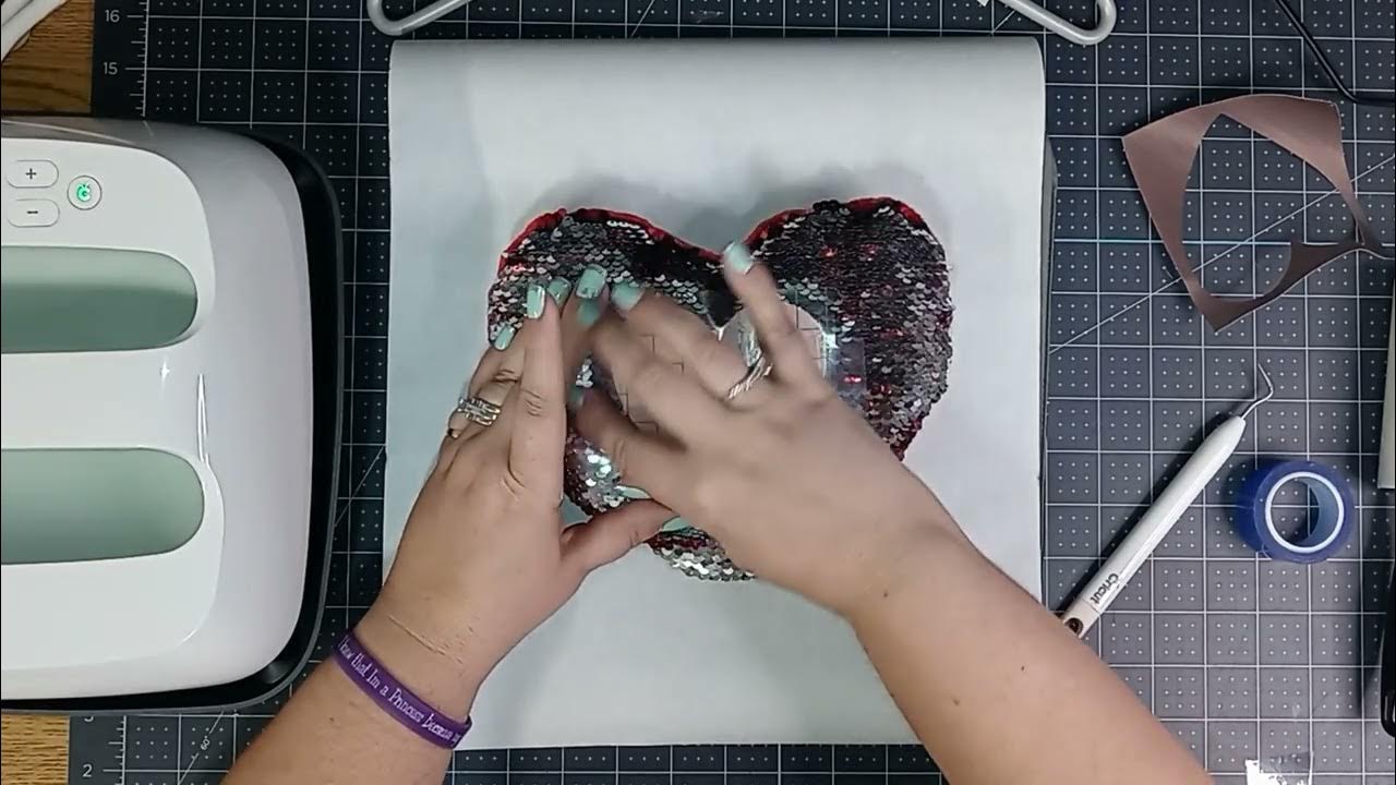 Cricut Infusible ink on sequins YouTube
