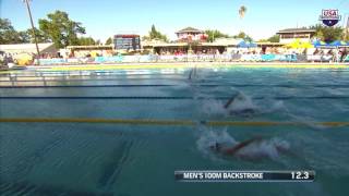 Men’s 100m Back B Final | 2017 arena Pro Swim Series at Santa Clara