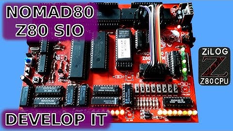 NOMAD80: Testing The Z80 SIO With A Bootstrap Program