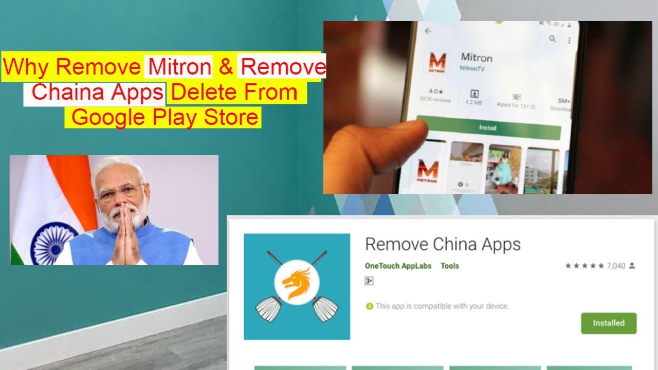 Why Remove China Apps and Mitro Removed From Play Store ? - YouTube