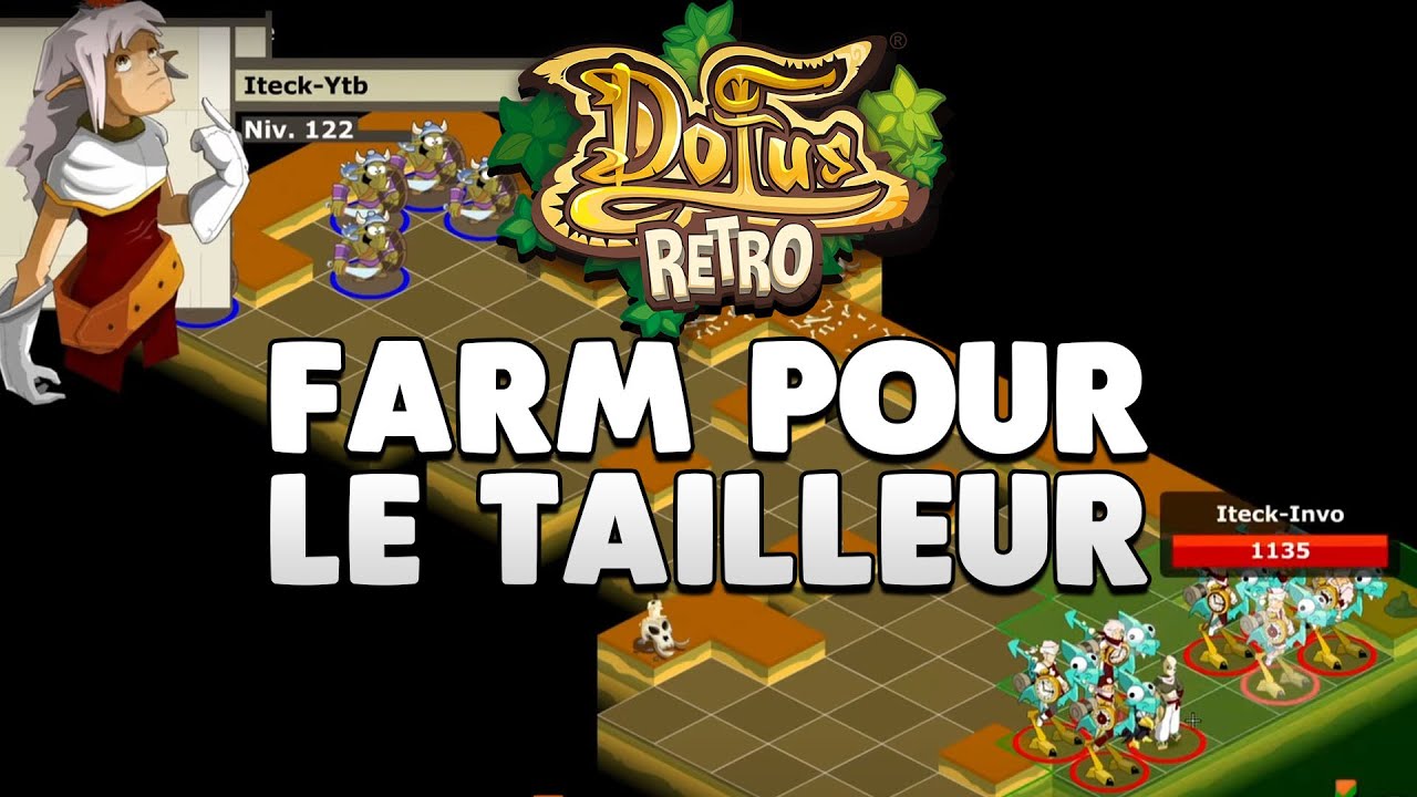 Team de zéro rétro #84 On tente de up le tailleur ! Allisteria [DOFUS RETRO]