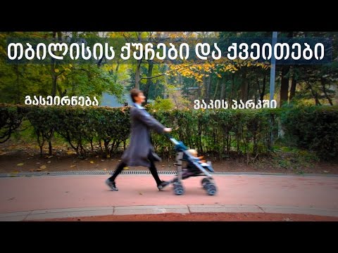 თბილისის ქუჩები და ქვეითები