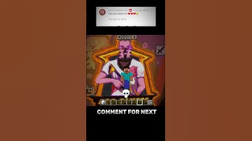 Create A Profile Picture In Minecraft #minecraft #shorts #shortfeed