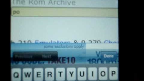 gameboy emulator and roms for ipod touch