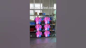 512mm Diameter P4 Round Shape LED Video Screen