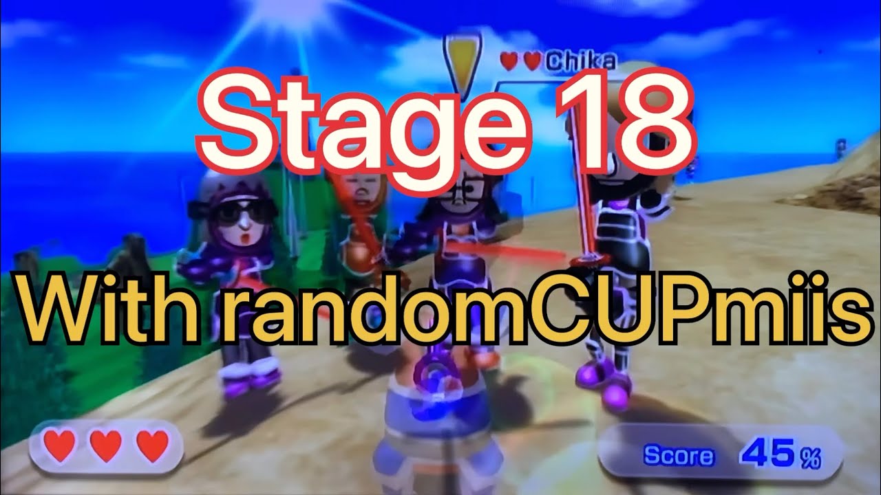 WSR swordplay showdown stage 18 (But with randomCUPmiis)