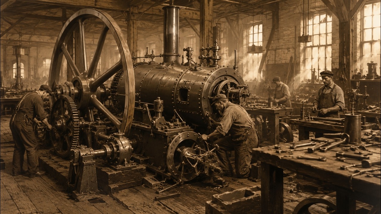 How America Built Steam Engines by Hand - YouTube