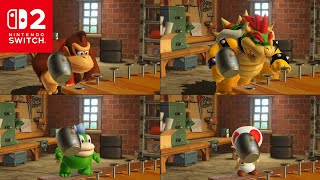 Super Mario Party Jamboree TV Mouse Minigames Multiplayer - Rare DK vs. Bowser vs. Spike vs. Toad