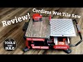 Cordless Craftsman Wet Tile Saw Review