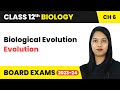 Biological Evolution - Evolution | Class 12 Biology Chapter 6 | CBSE