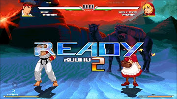 CVS - Ryu Vs. Kyo Ryu Akuma Vs  Bulleta Pyron  | Capcom Vs SNK - Ikemen ONLINE