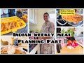 Indian weekly meal planning  prep for busy moms part 2 pantry restock and refilling