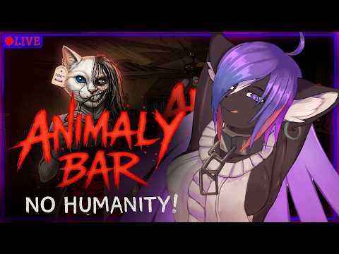 【Animaly Bar: NO HUMANITY! Demo 】スカンク(ゴリラ)のバーへようこそ💜