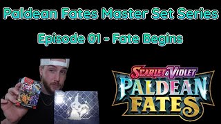 Opening the Paldean Fates Elite Trainer Box! - Paldean Fates Master Set Series Episode 01