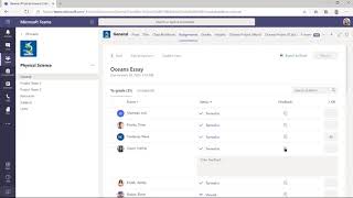 Microsoft Teams for Education - Sorting Out Assignments