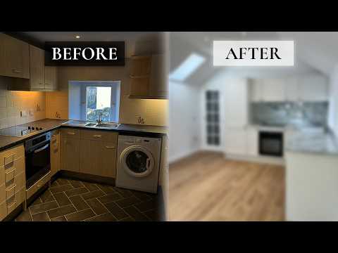 Giving My Small, Dark Kitchen a Big, Bright Makeover | Before & After Renovation