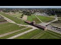 4K Drone Footage of Auschwitz II Nazi Concentration Camp