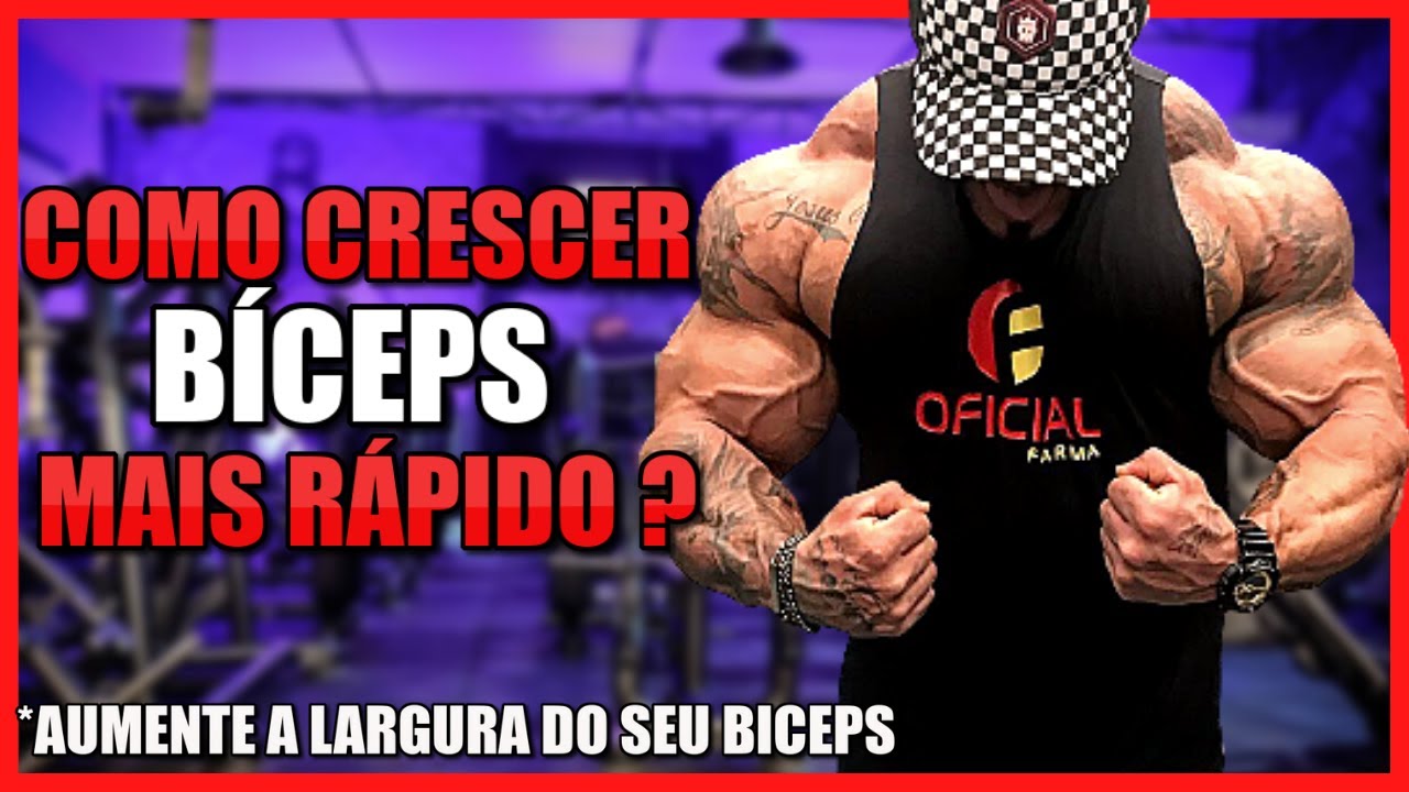 COMO CRESCER BICEPS MAIS RÁPIDO [TREINO COMPLETO]