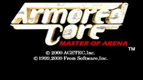 Armored Core Master of Arena opening