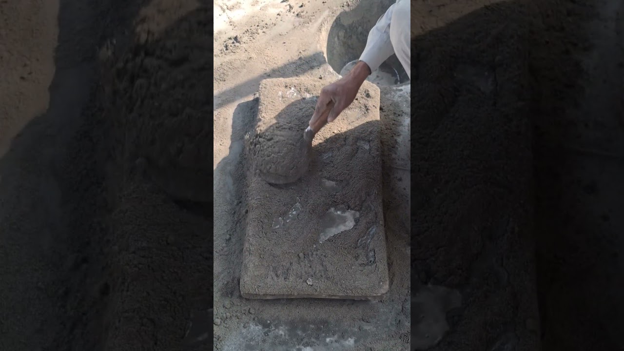 Making useful cement Product made 