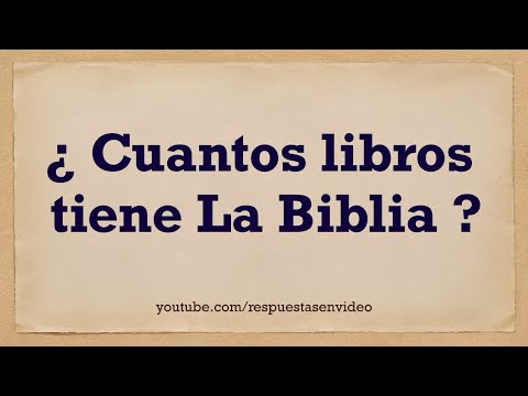 Video: ¿Cuántos libros hay en la Biblia mormona?