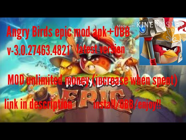 Angry Birds Epic RPG MOD (Infiniti Coin) 3.0.27463.4821 