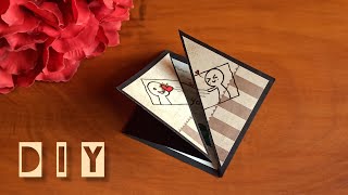 Easy card tricks || Gift card making ideas || DIY paper craft tutorial