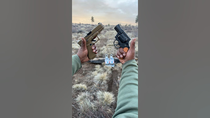 38 special Vs. 9mm 💥🔫😱 #airsoft #glock #firearms