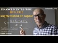 Finance dentreprise dcg ue 6    augmentation de capital dps