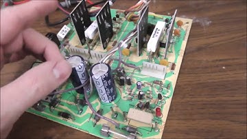 Repairing and Testing the Color Vector WG6100 Monitor in a 1981 Atari Tempest Arcade Game