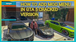 HOW TO INSTALL MOD MENU IN GTA 5 CRACKED VERSION 🤗ENJOY🤗