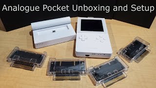 Analogue Pocket Unboxing and Setup