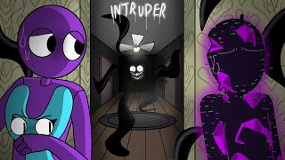 the intruder || in the multiverse (rainbow friends and doors animation) multiverse series